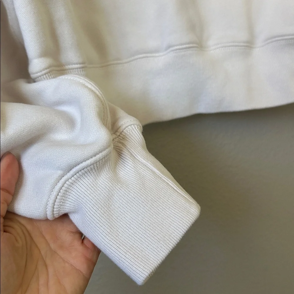 A&F Essential Sunday Henley Crew sweatshirt size XXS - Picture 6 of 6